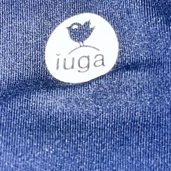 NWT IUGA Navy Bootcut Yoga Leggings With front and back Pockets Womens 30 W 30 L - Picture 9 of 12